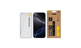 TACTICAL GLASS SHIELD 5D képernyővédő üveg (5D, 0.33mm, 9H) FEKETE (57983127179)