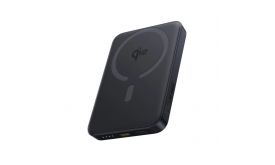 Baseus EnerFill FM12 Qi2 mágneses Power Bank, 10000mAh, 22.5W, Type-C–Type-C kábellel, 30cm, fekete (E0028500)