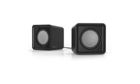 SPEEDLINK SL-810004-BK TWOXO Stereo Speakers, black, Sztereó hangszórók, fekete
