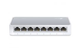 TP-LINK 8 portos 100Mbps Switch (TL-SF1008D) Fehér