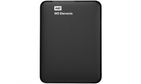 Western Digital Elements 1TB USB 3.0 Hordozható Külső HDD (WDBUZG0010BBK-WESN)