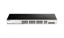 D-Link DGS-1210-24P Smart Menedzselhető Switch