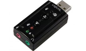 LogiLink USB 2.0 Virtuális Audió Adapter 7.1 csatornás (UA0078)
