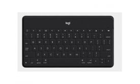 Logitech Keys-to-go Ultra-light, Ultra-Portable Bluetooth Keyboard for iPhone, iPad, Apple TV and Mac - ClassicBlue - UK