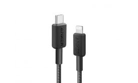 Anker 322 USB-C to Lightning Cable (0.9m Braided) Black (A81B5G11)