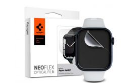 SPIGEN NEOFLEX képernyővédő fólia 3db (full screen, tok barát) ÁTLÁTSZÓ - Apple Watch SE2 44mm (AFL04049)