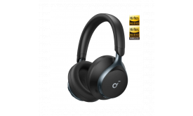 ANKER Vezeték Nélküli Fejhallgató, Soundcore Space One, Aktív Zajszűrő, fekete - A3035G11