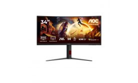 AOC CU34G4Z 34" UWQHD VA Ívelt 240Hz Gaming monitor
