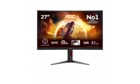 AOC CQ27G4Z2 27" QHD VA Ívelt 260Hz Gaming monitor