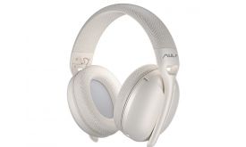 AULA S6 Tri-Mode vezeték nélküli gamer headset, bézs (AU-S6)