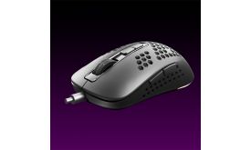AVAX Vezetékes Egér - LW01 PAW3327 RGB Gamer, fekete