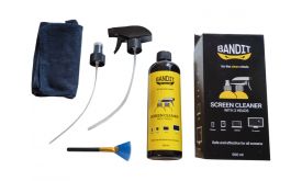 BANDIT Nagy adagos képernyőtisztító, ecsettel, törlőkendővel 500ml (BANDIT CL5)