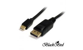 BlackBird BH1244 Átalakító kábel Mini Displayport 1.2 Male to VGA Female
