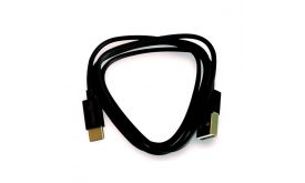 BlackBird BH996 BLACK Adatkábel Type-C USB 1 m Fekete (Gyári kivitel)