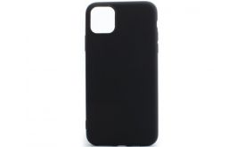 Apple iPhone 11 Pro Max Vékony TPU Szilikon hátlap (TPU-IPH11-PROMAX-BK) Fekete