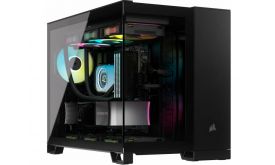 CORSAIR Ház 2500X Edzettt Üveg PC Ház Tápegység nélkül (CC-9011265-WW) fekete