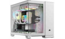 CORSAIR Ház 2500X Edzettt Üveg PC Ház Tápegység nélkül (CC-9011266-WW) fehér
