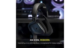 CORSAIR Vezeték Nélküli Headset, VOID v2 Wireless Gaming Headset, Dolby Atmos, carbon (CA-9011379-WW)