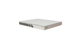 MIKROTIK Cloud Router Switch 16xQSFP28 + 4xSFP28 + 2x10G, Fémházas, Menedzselheő, Rackes - CRS520-4XS-16XQ-RM (CRS520-4XS-16XQ-RM)