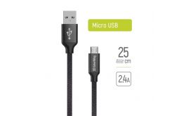 COLORWAY USB‑C → USB‑C kábel, 48W PD, 1 m, fekete (CW‑CBUC048‑BK)