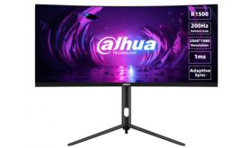 Dahua LM30-E330CA 30" WFHD VA Ívelt Gaming monitor (LM30-E330CA) fekete