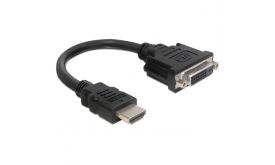DELOCK HDMI - DVI átalakító kábel 20cm (65327)