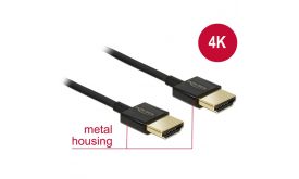 Delock 3D 4K Slim Premium HDMI kábel (84771)