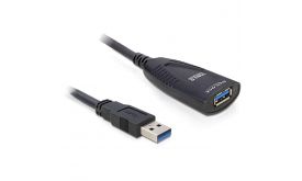 DeLock USB 3.0 aktív hosszabbító kábel 5m