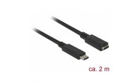 DeLock USB 3.1 Gen 1 Type-C male/female Hosszabbító Kábel (85542)