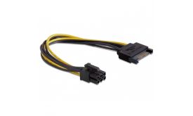Delock tápkábel SATA 15 pin > 6 pin PCI Express (82924)
