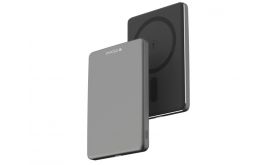 Dviced Ultrathin MagSafe Power bank 5000mAh, Black/Grey (DV400003)