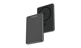 Dviced Qi2 Ultrathin MagSafe power bank 5000mAh, fekete (DV400008)