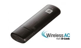 D-Link Vezeték nélküli AC Kétsávos Nano USB 867Mbps Adapter (DWA-182)