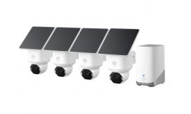 ANKER eufy SoloCam E42 - 4db Cam / 1db HomeBase3 / 4db SolarPanel - EU, White (E8173322)