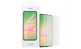 Samsung A56 képernyővédő fólia 2db (segédkerettel) (EF-UA566CTEGWW)