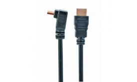 GEMBIRD HDMI 90°-os, M/M kábel, 1,8m (CC-HDMI490-6)