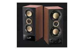GENIUS 2.0 Hangszóró SP-HF800BT Jack 20 Watt Fa színű, Bluetooth (SP-HF800BT)