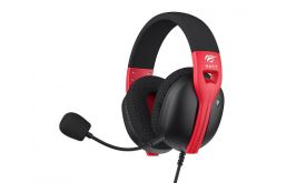 Havit Fuxi-H5d Gamer Fejhallgató (FUXI-H5D BLACK RED) fekete-piros