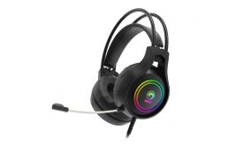 MARVO Tactic 30 vezetékes fejhallgató - fekete - RGB világítás (HG8921)
