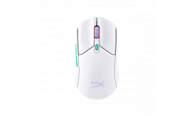 HP HYPERX vezeték nélküli gaming egér Pulsefire Haste 2 Core - fehér (8R2E7AA)