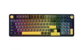 MARVO TITAN 98 vezeték nélküli gaming billentyűzet - Fekete - US /Banana Crystal Linear/ (KG986W)