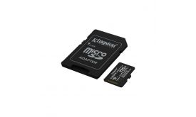 KINGSTON Memóriakártya MicroSDXC 256GB Canvas Select Plus Gen3 150R A1 + Adapter (SDCS3/256GB)