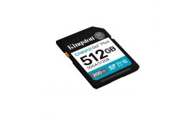 KINGSTON Memóriakártya SDXC 512GB Canvas Go Plus Gen4 200R C10 UHS-I U3 V30