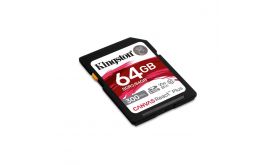 Kingston SDXC Canvas React Plus 64GB UHS-II/U3/C10 Memóriakártya (SDR2/64GB)