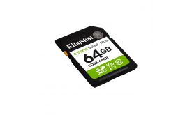KINGSTON Memóriakártya SDXC 64GB Canvas Select Plus Gen3 100R C10 UHS-I U1 V10