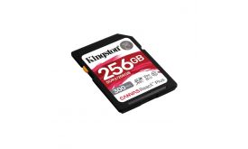 KINGSTON Canvas React Plus SDXC 256GB Memóriakártya, UHS-II (SDR2/256GB)