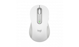 Logitech M650 Signature vezeték nélküli, balkezes egér (910-006240) Piszkosfehér