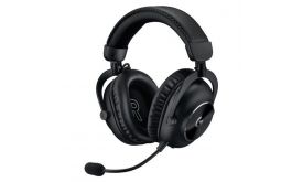 LOGITECH Pro X 2 Lightspeed Gaming Vezeték Nélküli Mikrofonos Fejhallgató, Fekete (981-001263)