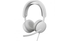 LOGITECH Fejhallgató 2.0 - Zone Wired 2 Mikrofonos, Piszkosfehér (	981-001621)