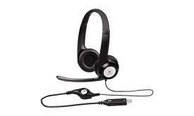 LOGITECH Headset 2.0 - H390 USB Mikrofonos (981-000406)